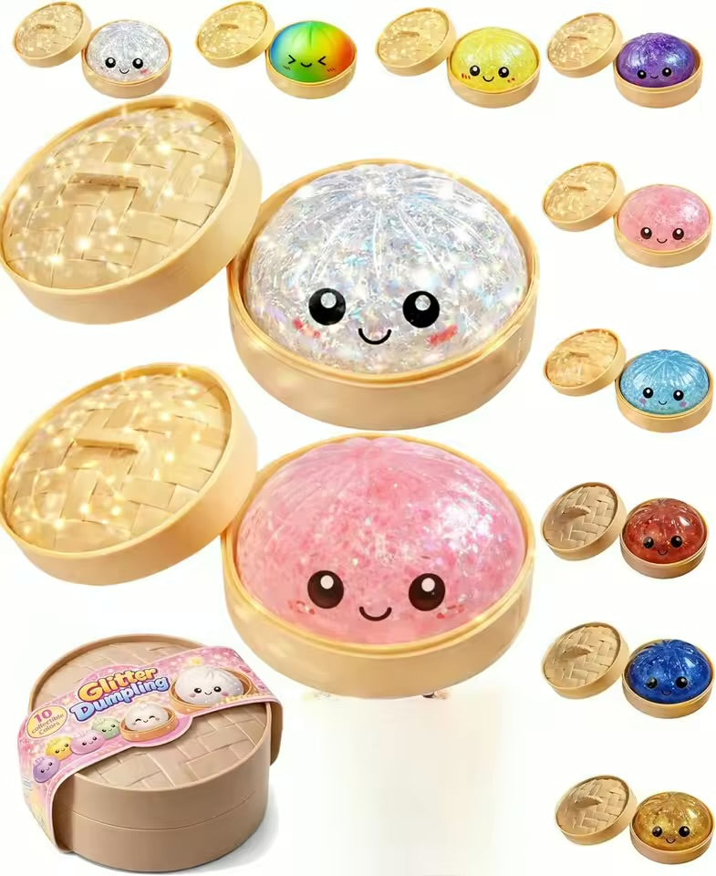 Glitter Dumpling Squishy