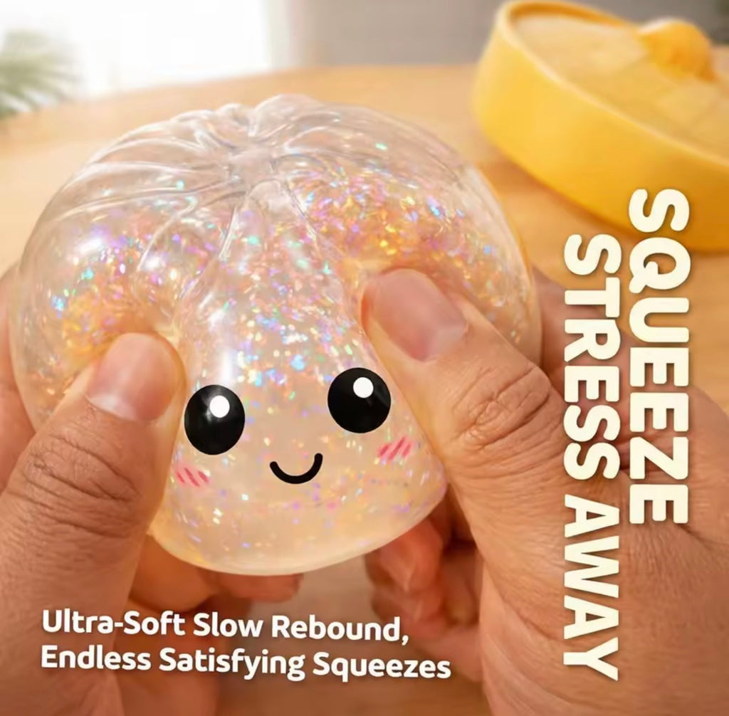 Glitter Dumpling Squishy