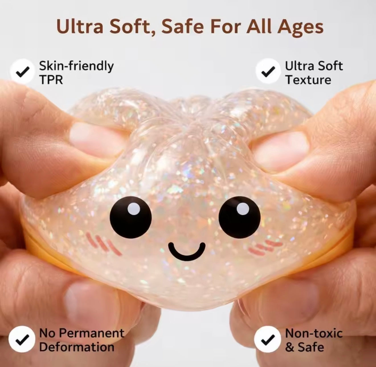 Glitter Dumpling Squishy