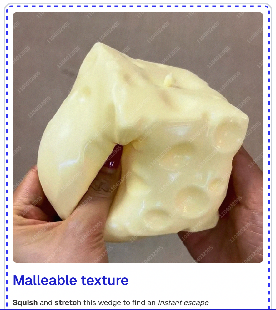 Malleable yellow texture