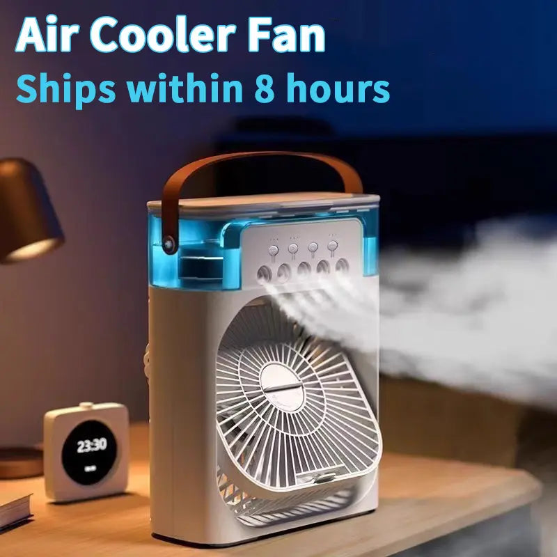 3-in-1 portable mini air cooler fan