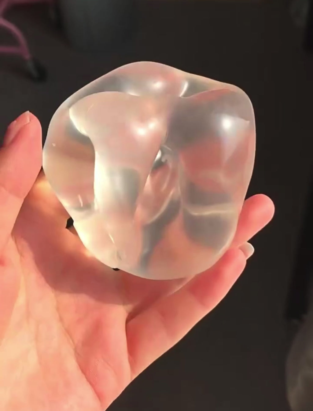 Coconut Oil Maltose Squishy Ball – Zero-Rebound Stress Toy